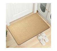 VMDVBNA Door Mats Solid Color Silk Ring Door Mat With Non-slip Base For House Entrances, Ideal Outdoor Doors Or Corridors. Household Remo(Color18)