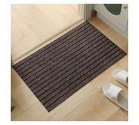 VMDVBNA Door Mats Solid Color Silk Ring Door Mat With Non-slip Base For House Entrances, Ideal Outdoor Doors Or Corridors. Household Remo(Color-13)