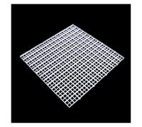 VMDVBNA Fish Tank Divider Fish For Tank Divider Plastic Egg Crate For Aquarium Separation Plate Board For Aquariums(White)