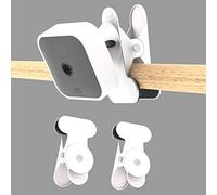 VMEI Metal Clip Stand for All-New Blink Outdoor/Indoor Camera/Blink XT2 Camera,Blink Metal Holder Weather Proof,Not Need to Drill, No Holes, No Damage to Your Furniture and Wall-White(2 Pack)