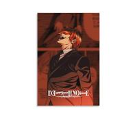 VMEOLLXUU Comics Death Note Character Wall Art Picture Print Modern Family Room Decor 08 x 12 Inch (20 x 30 cm)