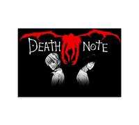 VMEOLLXUU Death Note Anime Role Colour Art Wall Art Picture Print Modern Family Room Decor 12 x 18 Inches (30 x 45 cm)