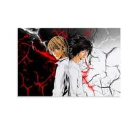VMEOLLXUU Death Note Anime Role Colour Fan Art Wall Art Picture Print Modern Family Room Decor 20 x 30 Inches (50 x 75 cm)