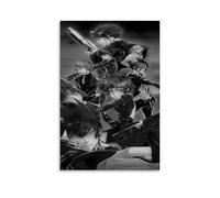 VMEOLLXUU Psycho Pass Anime Black White Art Poster Decorative Painting Canvas Wall Art Living Room Poster Bedroom Painting 08 x 12 Inch (20 x 30 cm)