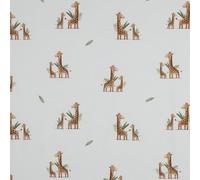 VmG-Store Jersey Fabrics Sold by the Metre for Sewing Cotton Jersey Sewing Fabric Children's Fabric 140 cm Wide III (Cute Giraffe Digital Jb032)