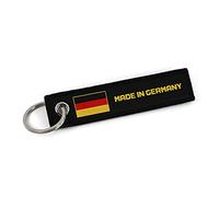 VmG-Store Made in Jet Tag Key Fob Country Flags Robust Solid Material Overlocked with Stylish Country Flags, Germany, S