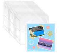 Vmiapxo 12x12 Inch Scrapbook Page Protectors (40 Pack) Fit 3 Ring Scrapbooking Binder, Clear Plastic Protective Sleeves, Photo Album Page Inserts, Scrapbook Supplies