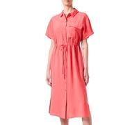 Vero Moda Iris Short Sleeve Midi Dress Red S Women