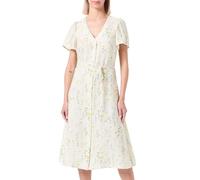 VMJOSIE SS Calf Shirt Dress WVN GA, Birch/AOP: Hazel, S