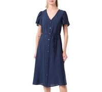 VMJOSIE SS Calf Shirt Dress WVN GA, Blazer Navy, L