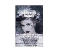 VMLLKUX Marina And The Diamonds Electra Heart Poster Canvas Poster Bedroom Decor Landscape Office Room Decor Gift 24x36inch(60x90cm)