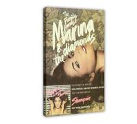 VMLLKUX Marina And The Diamonds The Family Jewels Poster Canvas Poster Wall Art Decor Print Picture Paintings for Living Room Bedroom Decoration 08x12inch(20x30cm)