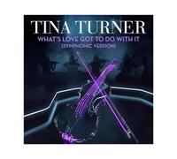 VMLLKUX Tina Turner What's Love Got to Do with It (Symphonic Version) - Single Album Poster Canvas Poster Bedroom Decor Landscape Office Room Decor Gift 12x12inch(30x30cm)