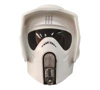 Vmlxgdux Alien Scout Trooper Latex Helmet Alien Coaplay Full Head Mask, Halloween Costume Play Props, Adult