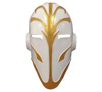 Vmlxgdux Alien Temple Guard Latex Mask Alien Coaplay Full Head Mask, Halloween Costume Play Props, Adult