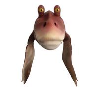 Vmlxgdux Jar Binks Latex Mask Alien Coaplay Mask, Halloween Costume Play Props, Adult