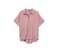 Vmmelaney Queeny SS Shirt WVN Ga Noos, Coral Blush, M