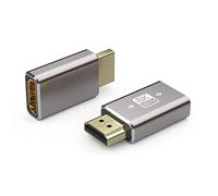 VMOJO 8K HDMI Male to Female Adapter, 48Gbps HDMI Extension Adapter Connetor Backward Compatible with 2.1 Version,Support 8K@60Hz/4K@120Hz HDR,for HDTV, TV Stick, Game Console (2 Pack)