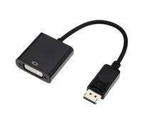 VMOJO DisplayPort to DVI-I(24+5) Adapter, DisplayPort Male to DVI-I Female Converter Support 1080P@60Hz Full HD, 0.5 FT