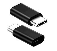VMOJO USB C to Micro USB Adapter (2 Pack) Micro USB Female to USB C Male Convert Connector Support Charge Data Sync Compatible with Samsung Galaxy S20 S10 S9,Note 9 8,A10 A20 A51,USB Typ-C Charger