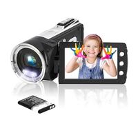 Vmotal Kid Video Camera Camcorder, Digital Video Recorder 1080P Video Photo /270° Flip Screen/Rechargable Camcorder for Kids/Beginners/Children/Teenagers/Students/The Elderly
