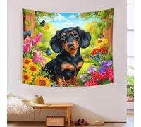 VMPLOKIJH Beagle Wall Blanket Home Decoration Bedding Poster 3D Print Wall Art for Living Room Bedroom Dorm Deco 70cmx100cm