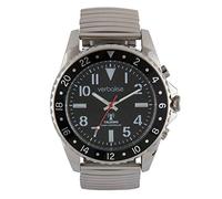 VMRC-DSE Men's Deluxe Talking Watch Speaks Time, Date etc. English Male or Female Voice, Ideal for Visually Impaired, Blind and Elderly. 2 Year Guarantee, UKs No1 for Quality Service and Choice.