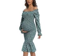 VmSlyii Womens Molded, Long Sleeve Dark Green, M