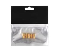 VmugDVoqb Brass Nozzle 0.2 0.3 0.4 0.5 0.6 0.8 1mm Hotend Extruder Nozzles 5PCS Compatible With Ender 3 Serie Ender 5 Serie CR 6 SE(0.8mm-5PCS)