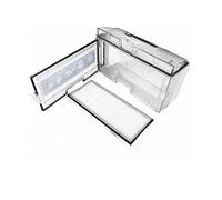 VMXGTF Dust Box, for, for Xiaomi, for, for Roborock, S7 S70 S75 T7s plus T7s S7 Plus Dust Bin Case Hepa Filter Robot Vacuum Cleaner Part Accessories Vacuum Water Tank Dust Bin Box(2PCS)