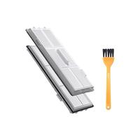 VMXGTF For Xiaomi, for Roborock, S7 dust box Accessories T7S PLUS collection bin Washable Filter robot Vacuum Cleaner Replaceable spare parts Vacuum Water Tank Dust Bin Box(3 pcs-01)