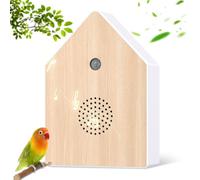 Vmxlso Bird Chirping Motion Sensor, Natural Sounds Box, Bird Singing Box with Wall Mount, Soundbox, Bird Singing for Spa, Bath, Relaxation