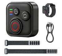 Vmxlso Bluetooth Remote Control for Insta 360 X5/X4/X3/Ace Pro/Ace Pro 2/GO3S/GO3/GoPro/ONE R/RS/Hero 11/12/13/IOS/Android Smartphone, 50m Range, 96h Endurance, Waterproof with Hand Strap