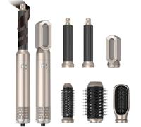 Vmxlso Magic Styler 6 in 1, 1000w Air Hair Styler with Curl Straighten, Volumise, Smooth Hair Dryer Brush, Negative Ionic Airstyler, 3 Speed and Temperature Air Styler for All Hair Type/Length Women