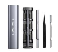 VMYTH iDriver MS1 Mini Precision Screwdriver Sets, 42 Magnetic Bits, Hand-Powered Small Screwdriver Set, Pop-up Magnetic Case, 5/32"Hex, Repair Tool for iPhone Macbook Electronics Camera Laptop Watch