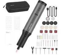 VMYTH iPen E2 Mini Electric Engraving Pen, Rechargeable Cordless Rotary Tool Kits, 44 Accessories, 5 Variable Speed, Max 28000 RPM, DIY Craft Tools for Carving, Sanding, Polishing, Cutting, Drilling