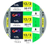 VN Infinite quality 12/2 UF-B Wire Gray Solid Underground Feeder Cable 50 ft