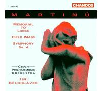 vn Kusnjer - Martinu: Memorial to Lidice; Field Mass; Symphony No. 4 [CD]