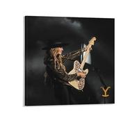 VN QYHIHF Lainey Wilson Smell Like Smoke (Live) Canvas Poster Wall Art Decor Print Picture Paintings for Living Room Bedroom Decoration Frame-style 20x20inch(50x50cm)