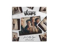 VN QYHIHF The Vamps Just My Type Canvas Poster Wall Art Decor Print Picture Paintings for Living Room Bedroom Decoration Unframe-style 12x12inch(30x30cm)
