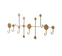 vN5bH1wD Wall Coat Hooks Creative Coat Rack Wall Mount Entryway Metal Hat for Hanging, Jacket, Clothes(Gold,Large)