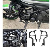 VN650 EN650 Motorcycle Black Steel Highway Engine Guard Crash Bars Frame Falling Bumper Gas Tank Protectors for Vulcan S VN 650 EN 650 2015 2016 2017 2018 2019 2020 2021 2022 2023 2024 15-24
