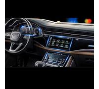 VNABIA Car GPS Screen Film Compatible With A6 C8 A7 2018 2019 2020 Car Accessories GPS Navigation Anti-Scratch Tempered Glass Screen Protector Film