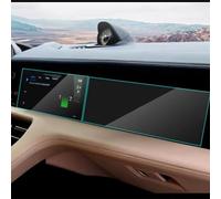 VNABIA Car GPS Screen Film Compatible With Porsche For Taycan 2020 2021 2022 Car Gps Navigation Tempered Glass And Dashboard Anti-Scratch Screen Protector Film