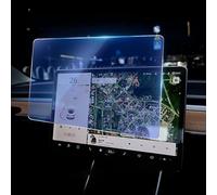 VNABIA Car GPS Screen Film Compatible With Tesla For Model Y 2021 2022 2023 HD Tempered Glass Screen Film Protector Scratch Resistant 15" Inch Car Accessories