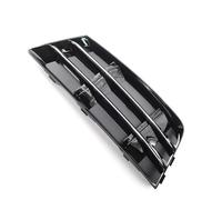 VNABIA Compatible With A4 B9 2016 2017 2018 Front Bumper Fog Light Lamp Grille Cover Frame 8W0807681R 8W0807682R Fog Lamp Light Cover(Black-Left)