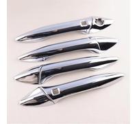 VNABIA Compatible with Elantra for Avante 2012 2013 2014 2015 2016 8pcs Car Exterior Chrome Smart Door Handle Cover Trim Decoration car Exterior Door Handle