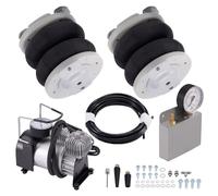 VNABIA Compatible With Fiat For Ducato 1994-2023 Air Suspension Kit W/Compressor Air Suspension Bellow Bag Assist Kit 4000kg Car Air Suspension Bags