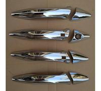 VNABIA Compatible with Hyundai for Elantra for Avante 2011 2012 2013 2014 2015 8PCS ABS Chrome Door Handle Cover Car Accessories car Exterior Door Handle(with Smart Hole)