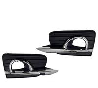 VNABIA Compatible With Infiniti For Q50 2014-2017 Front Bumper Fog Light Frame Trim Lid Bezel Hood Accessories Fog Lamp Light Cover(Left and Right)